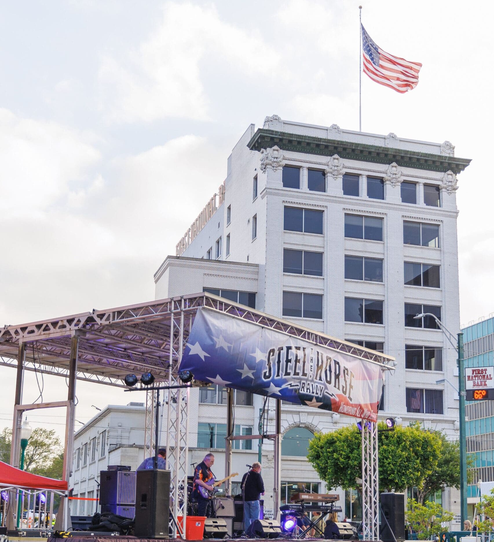 Enjoy Great Music on the Steel Horse Rally Stage; Handle Bar & VIB Area Open