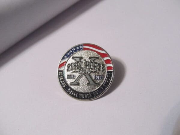 10th Anniversary Steel Horse Rally 2025 Pin - Image 2