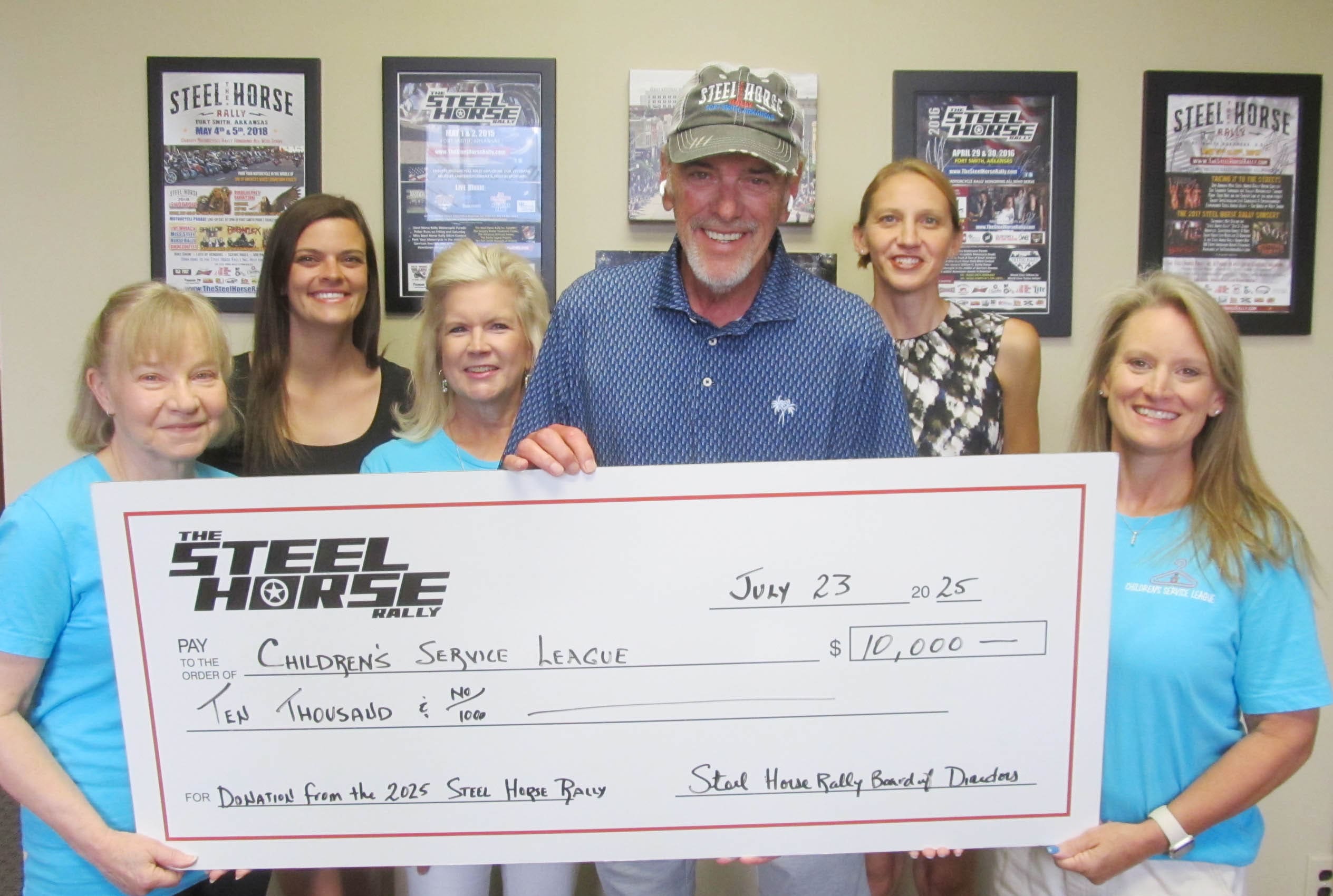 The Steel Horse Rally Inc. charity presents 2025 donations to local ...